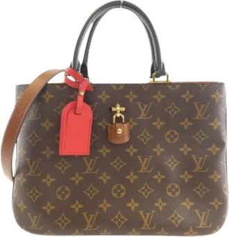 Louis Vuitton Pre-owned Monogram Schoudertas - Dames - Vintage Handtas - Bruin - ONE Size - Vintage