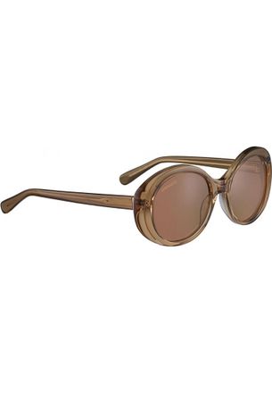 Serengeti Eyewear Womens SS541004 55 Bacall Sunglasses - Beige - One Size