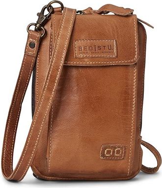 Bed St&uuml; Alelike Cross Body Womens Handbags Tan : SM, Cotton/Leather