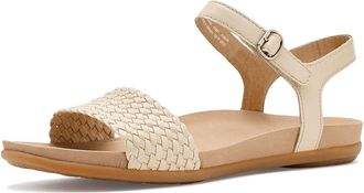 Dansko Jodie Womens Sandals Vanilla Woven : EU 42 (US Womens 11.5-12) Regular, Leather