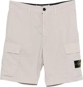 Stone Island Casual Shorts - Heren - Korte Broeken - Grijs - W30 - Korte Broeken