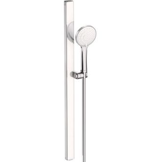 Duravit Minusflow Rociador De Ducha Flexible Y Barra Cromada Blanca - Duravit