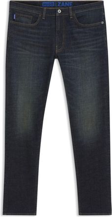 HUGO BOSS Extra-slim-fit jeans in dark-blue stretch cotton