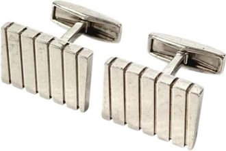 Bulgari Pre-owned Vintage Sieraden - Heren - Vintage Accessoires - Grijs - ONE Size - Vintage
