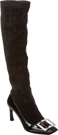 Roger Vivier Trompette Patent Boot