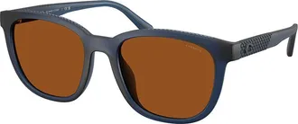 Coach HC8442U CCA00 591273 Mens Sunglasses Blue Size 54