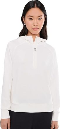 Varley Karo Half Zip Midlayer Womens Sweatshirt Snow White : XXS, Elastane/Modal/Polyester