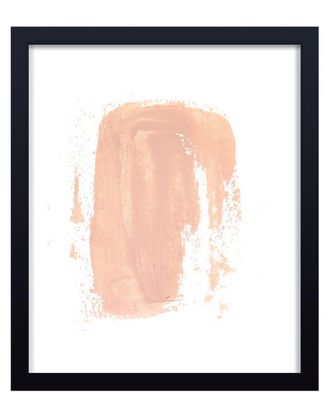 Ready2HangArt Ready2hangart Dust Pink Wave Framed Print Wall Art