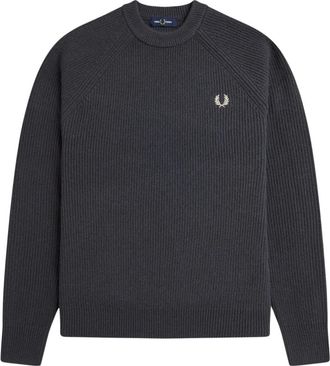 Fred Perry Uomo, Maglie, Grigio, L, new