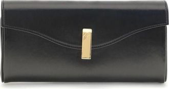 Giuseppe Zanotti Giuseppe Zanotti Womens Elegant Black Leather Wallet - One Size