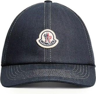 Moncler ARCHIVE LOGO CAP Size: OS, colour: BLUE