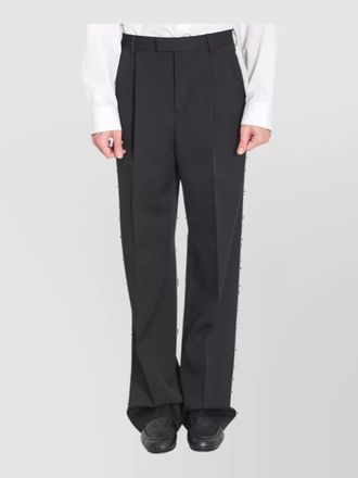 Celine wool high-rise straight-leg trousers