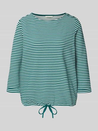 Tom Tailor Regular Fit 3/4-Shirt aus Bio-Baumwoll-Mix in Mint, Gr&ouml;&szlig;e XXL