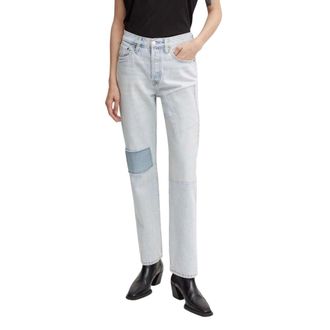 Levi's Dames, Jeans, Blauw, Maat: W28 L32 Katoen