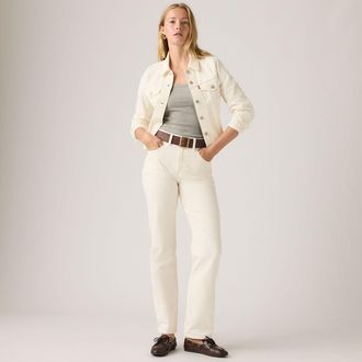 Levi's Easy Dad Jeans - Womens - 23X30 - White