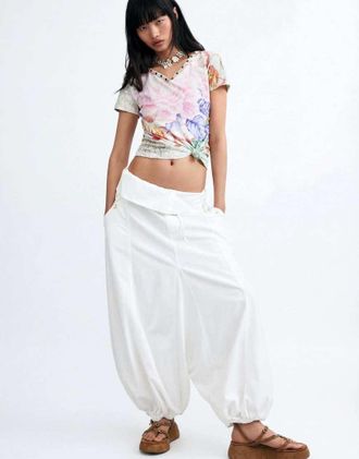 Desigual T-shirt stampata 100% cotone multicolore