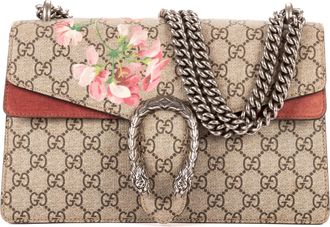 Gucci Pre-owned Womens Blooms Dionysus Small Shoulder Bag - Beige - One Size