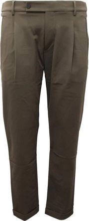 Berwich Retro Tech Broek - Heren - Slim Fit Broeken - Groen - XS - Broeken