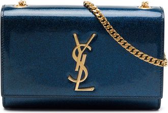 Saint Laurent Pre-owned Saint Laurent Small Glitter Patent Kate Crossbody Ladies SCYB60WCHSJN8DHF