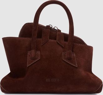 The Attico Sac La Passeggiata Mini Light Chocolate