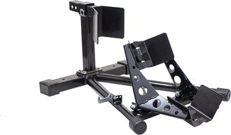 OEM Gato Para Motocicleta Biketec Pro Con Soporte Para Rueda Delantera, Negro