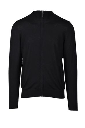 Wild Cashmere Silk and Cashmere Cardigan - Black