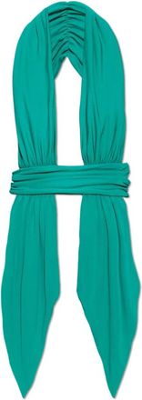 CHRISTOPHER ESBER Haltertop met sjaaldraping - Dames - Tops zonder mouwen - Groen - S - Tops