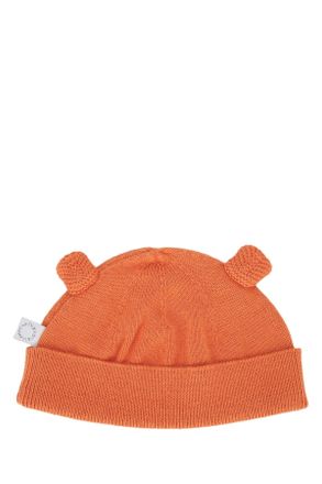 Stella McCartney Boys Hat Brown Cotton Wool Extra-Accessori