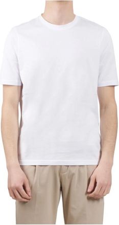 Alpha Studio Urban Fit T-shirt met korte mouwen - Heren - T-shirts - Wit - 2XL - Katoen - Tops