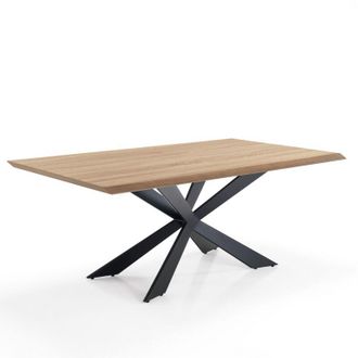 Oresteluchetta Oresteluchetta - Mesa Superior Efecto Madera Con Acabado De Fresno Cm Al.76 X P.100 X L.200