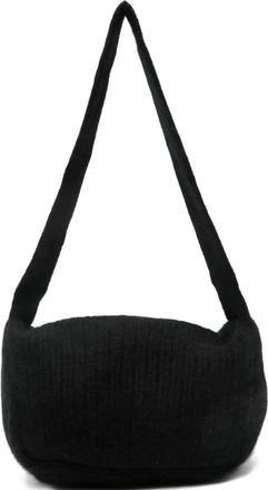 Aya Muse Zucca shoulder bag - women - Cashmere/Silk - One Size - Black