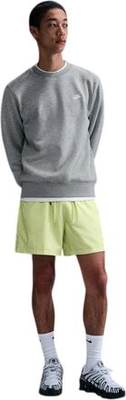 Nike Heren Club Logo Crewneck Sweatshirt (Grijs)