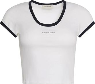 Calvin Klein Donna, Top, Bianco, M, new