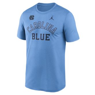 Nike Jordan North Carolina Primetime Arch Mantra Legend Nike Mens Dri-FIT College T-Shirt in Blue | NKGK4EYNCN-7XS