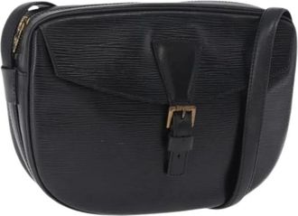 Louis Vuitton Pre-owned Cross Body Bag - Dames - Vintage Schoudertas - Zwart - ONE Size - Leer - Vintage