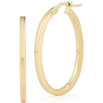 Roberto Coin Small Hoop Earrings in Yellow at Nordstrom