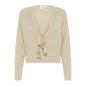 Saint Tropez DagnySZ Cardigan - - Knitwear - Donna - Beige - XS