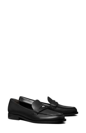 Tory Burch Classic Penny Loafer in Perfect Black at Nordstrom, Size 10.5
