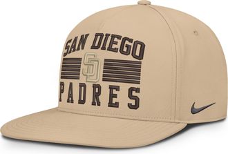 Nike San Diego Padres Pro Nike Mens AeroBill MLB Adjustable Hat in Brown | NB510GT5PYP-QTH