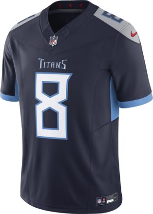 Nike Will Levis Tennessee Titans Nike Mens Dri-FIT NFL Limited Jersey in Blue | 31NMTTLH8FF-015