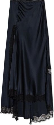 Isabel Marant Falda Alexandra de Seda - Skirts - Mujer - Azul - XS
