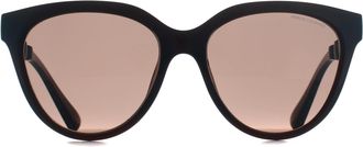 A|X Armani Exchange AX4148SU 835773 glanzend transparant bruin donkerbruine zonnebril