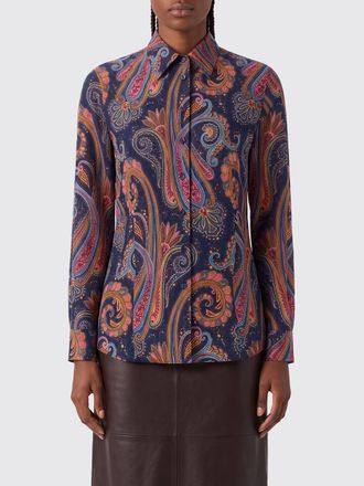 Etro Shirt Woman color Blue