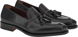 Ferragamo Mens Tassels Loafer In Black