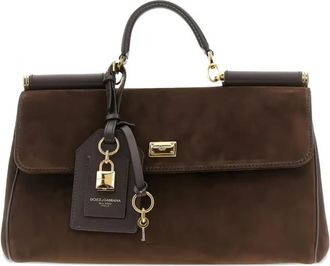 Dolce & Gabbana Brown Sicily Handbag