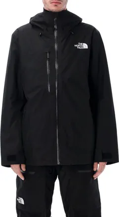The North Face Black Zip-Fastening Hooded Ski Jacket