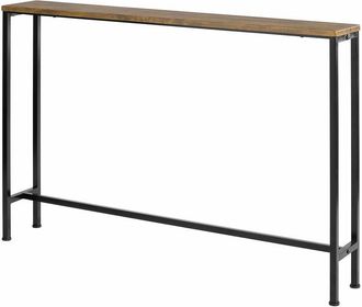 SoBuy Mesa de Entrada Recibidor Mesa de Consola mdf y Hierro 120 x 80 x 20 cm FSB19-XL-N Sobuy es