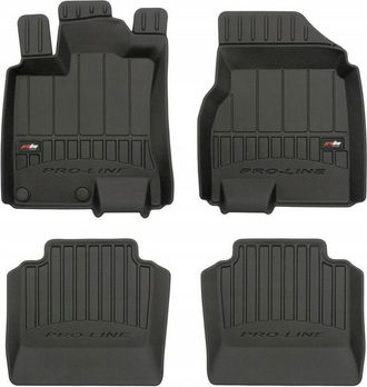 OEM Alfombrillas De Goma Y Limpiaparabrisas Nissan Qashqai 1 +2 2006-2013 Canales 3d