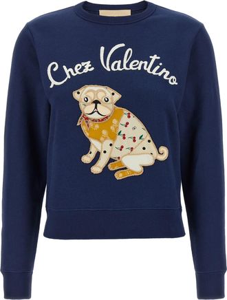 Valentino Garavani Cotton Womens Sweatshirt