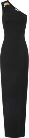 Elisabetta Franchi Dames, Jurken, Zwart, Maat: M Viscose
